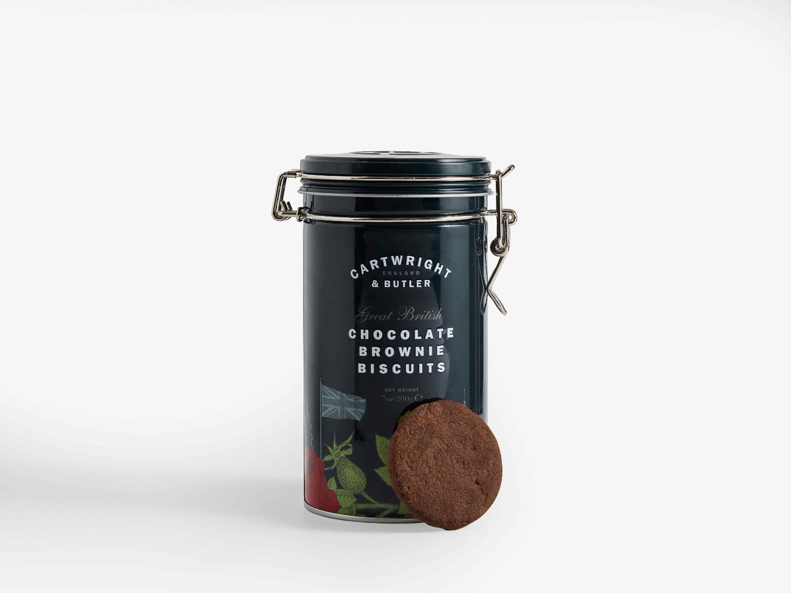 The London Collection - Chocolate Brownie Biscuits in Tin