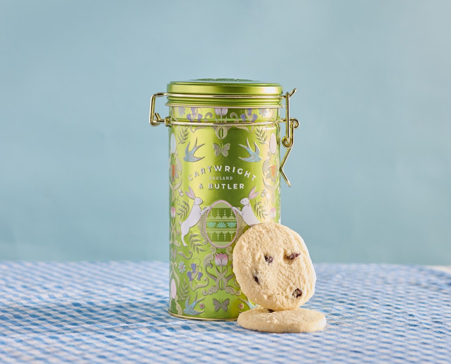 Lemon & Sultana Biscuits in Tin