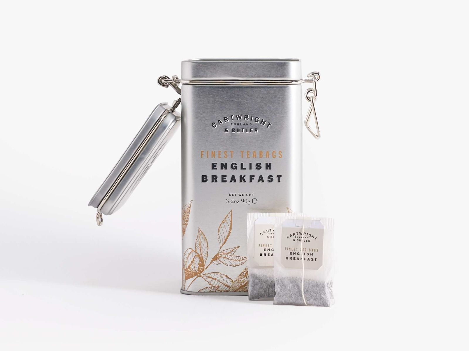 English Breakfast Tea Bags Caddy