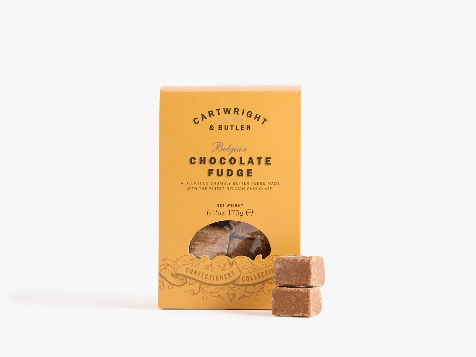 Belgian Chocolate Fudge in Carton
