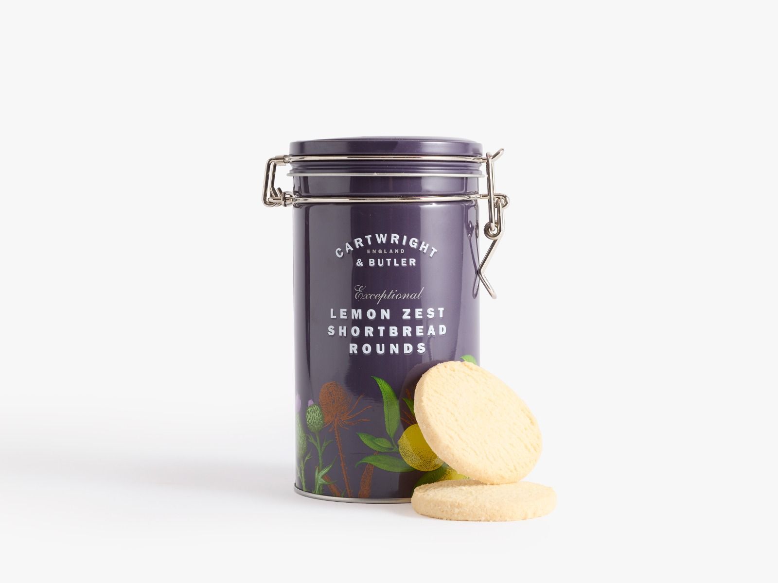 Lemon Zest Shortbread Rounds Tin