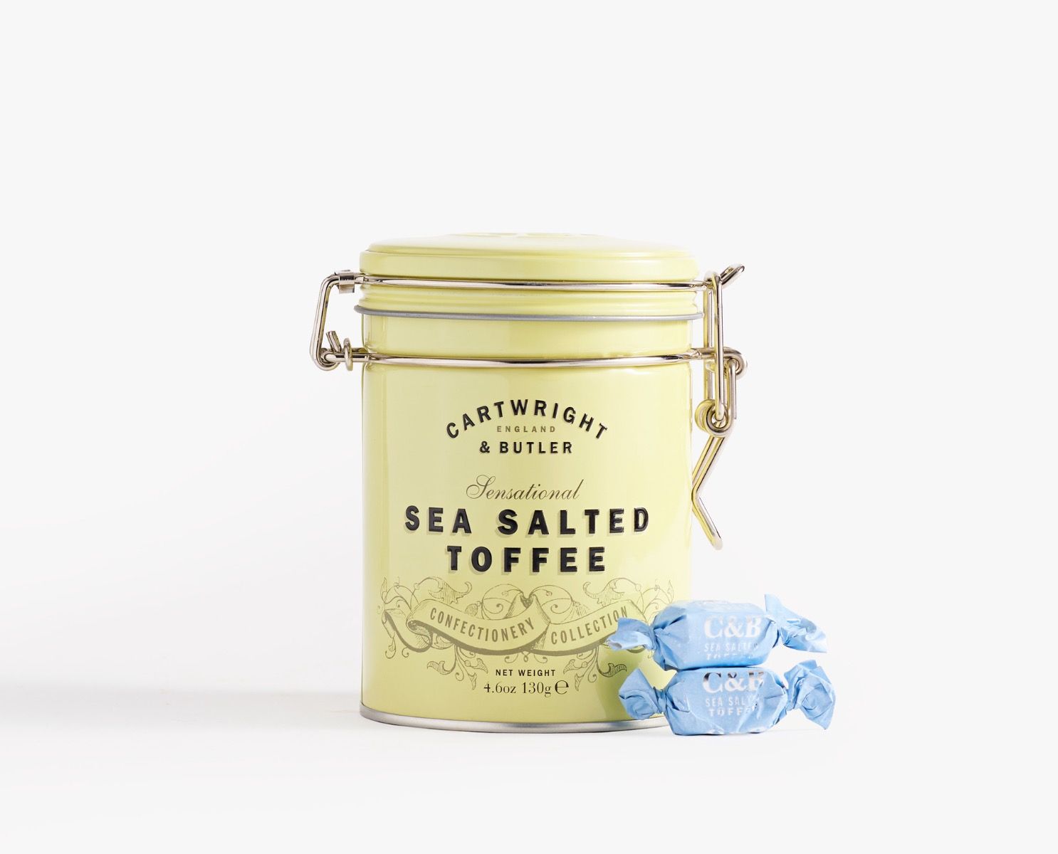 Sea Salted Toffees in Tin