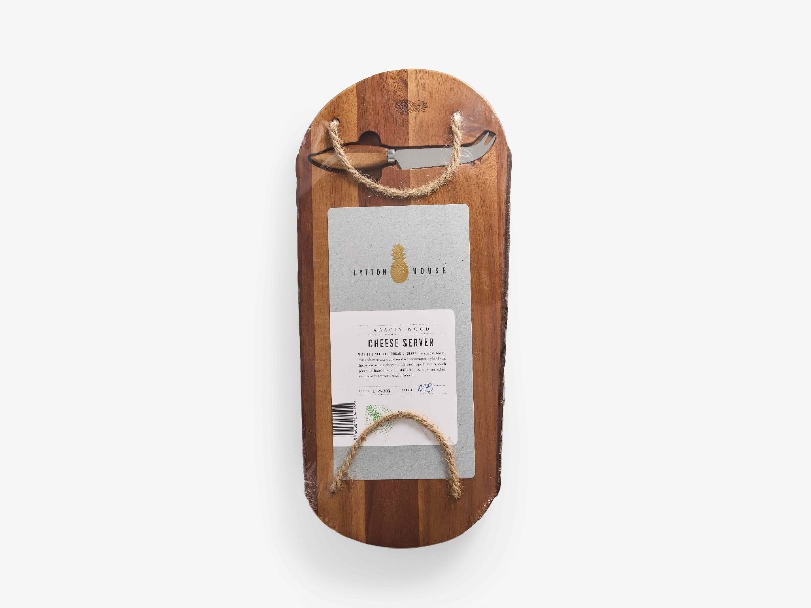 Lytton House Cheese Platter with Knife