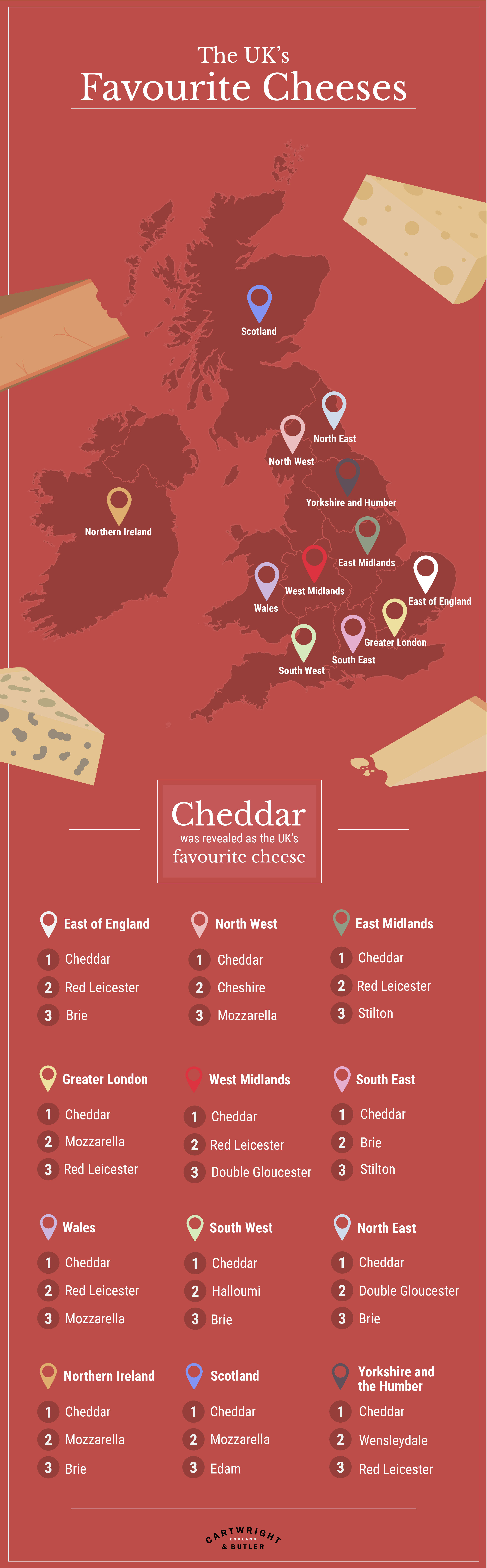Cheese map