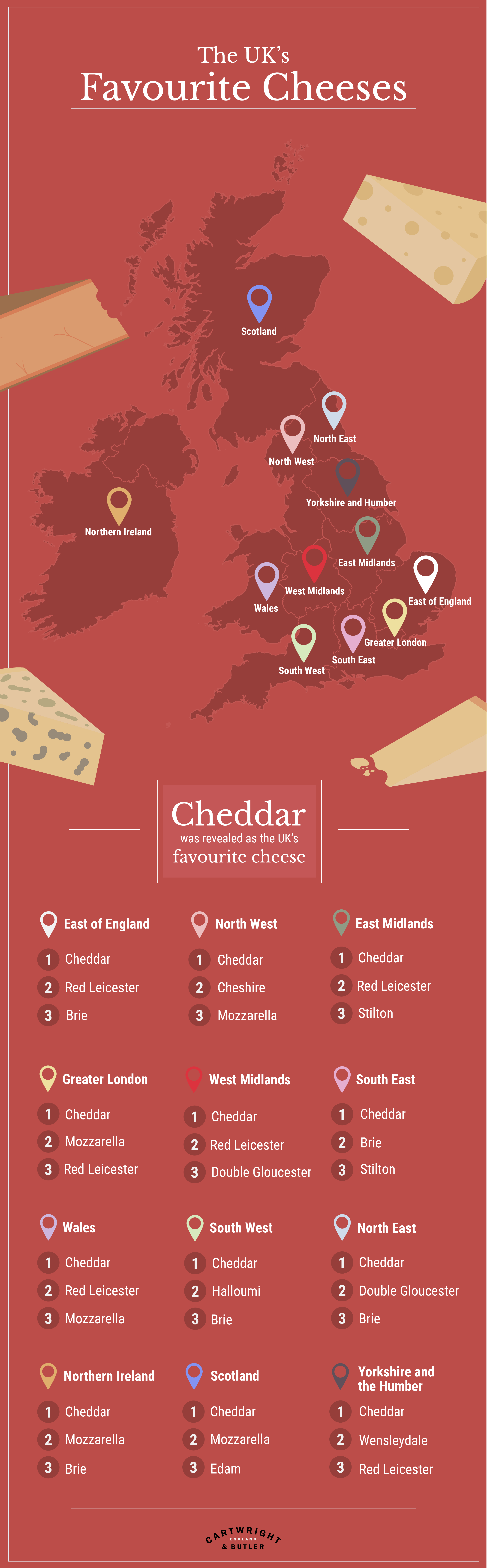 Cheese map