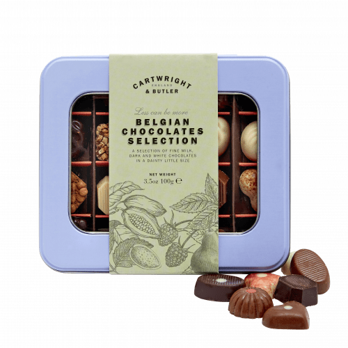 Belgian Chocolates Selection in Tin 