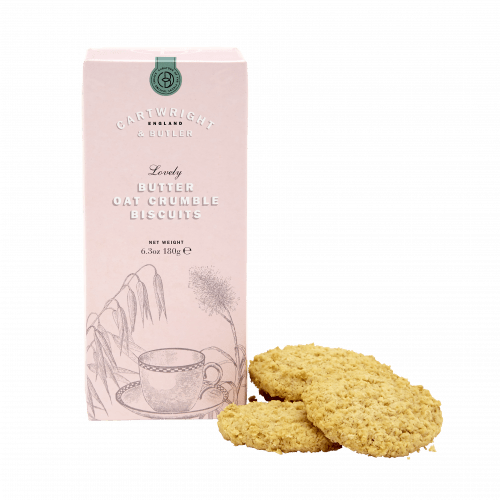 Butter Oat Crumble Biscuits in Carton 