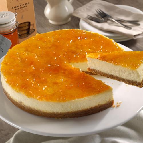  Stem Ginger & Apricot Cheesecake