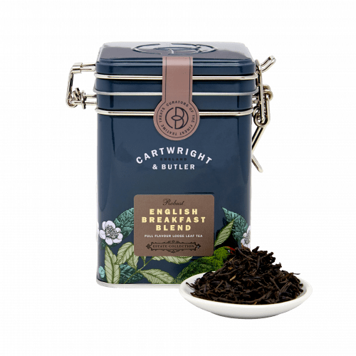 English Breakfast Blend Loose Leaf Tea Caddy