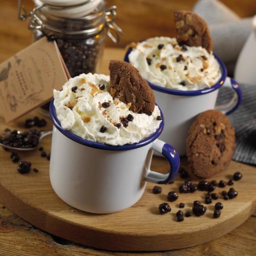 Orange & Whipped Cream Hot Chocolate