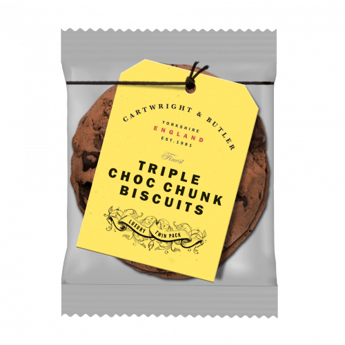 Triple Chocolate twin pack biscuits