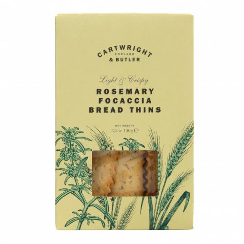 Rosemary Focaccia Bread Thins