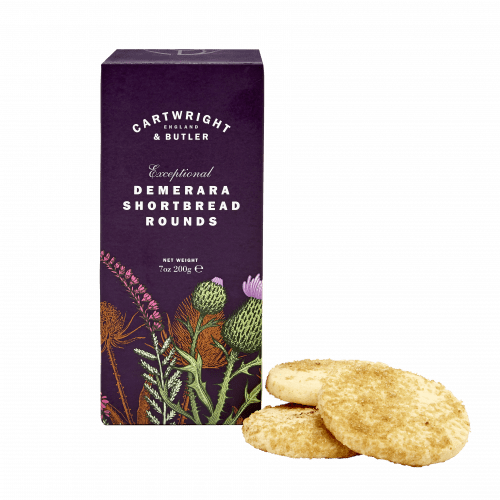 Demerara Shortbread Rounds in Carton 