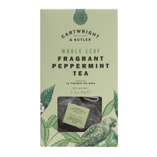 Pure Peppermint Whole Leaf Tea Bags Carton