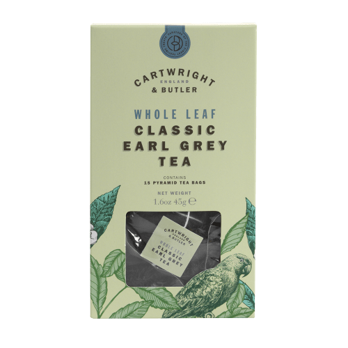 Earl Grey Carton Whole Leaf Tea Bags Carton