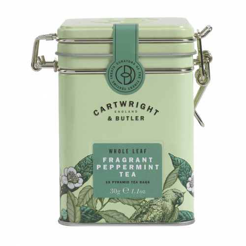 Pure Peppermint Whole Leaf Tea Bags Tin