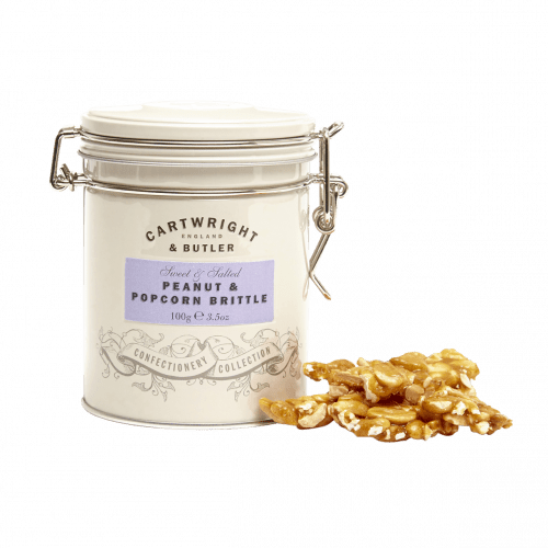 Peanut & Popcorn Brittle Tin 