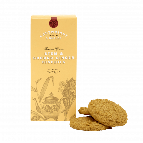 Stem Ginger Biscuits in Carton 