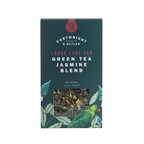 Green Tea & Jasmine Blend Loose Leaf Tea in Carton