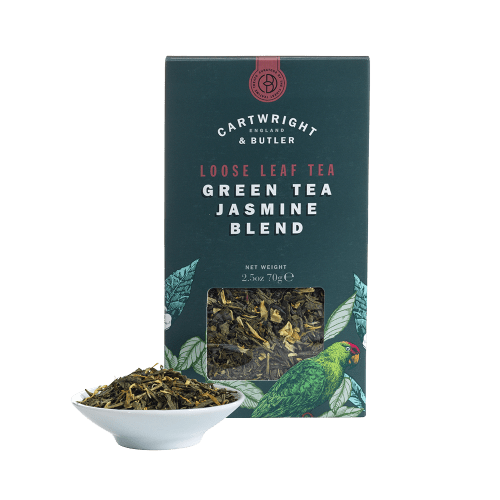 Green Tea & Jasmine Blend Loose Leaf Tea in Carton product 