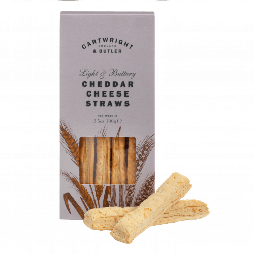 Cheddar cheese straws 