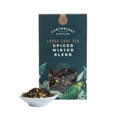 Spiced Winter Blend Loose Leaf Tea in Carton Product 