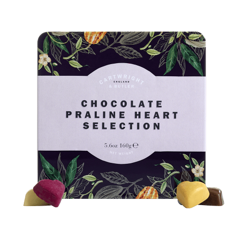 Chocolate Praline Heart Selection 