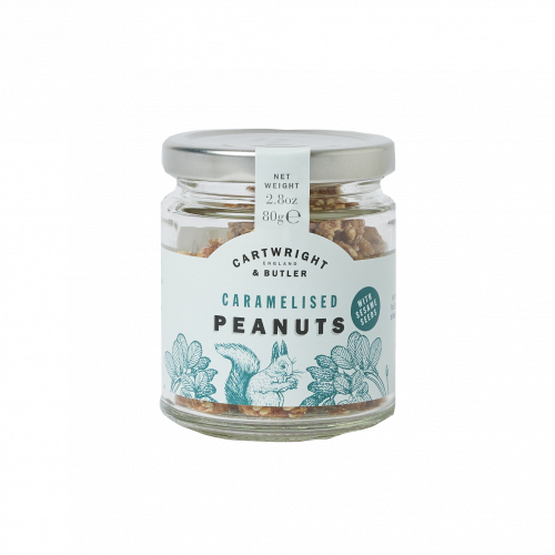 Caramelised Sesame Peanuts in jar