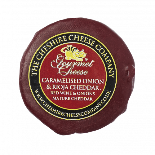 Cheshire Cheese - Caramelised onion and Rioja 200g