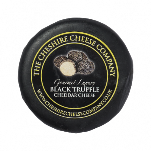 Cheshire Cheese - Black truffle cheddar cheese 150g