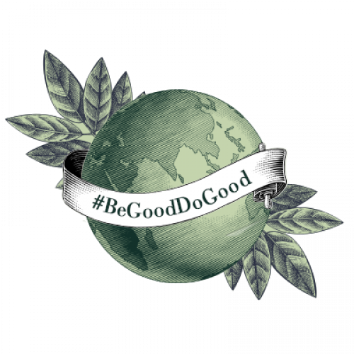 Be good do good - sustainability logo