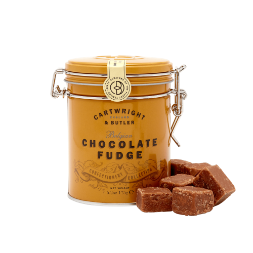 Belgian Chocolate Fudge in Tin 