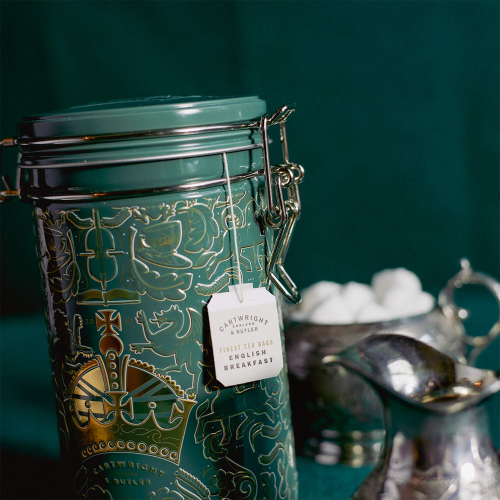 King Charles III Coronation - English Breakfast Tea Bags in Caddy