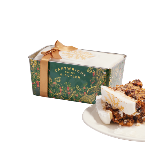Winter Wonderland Iced Fruit Loaf Cake