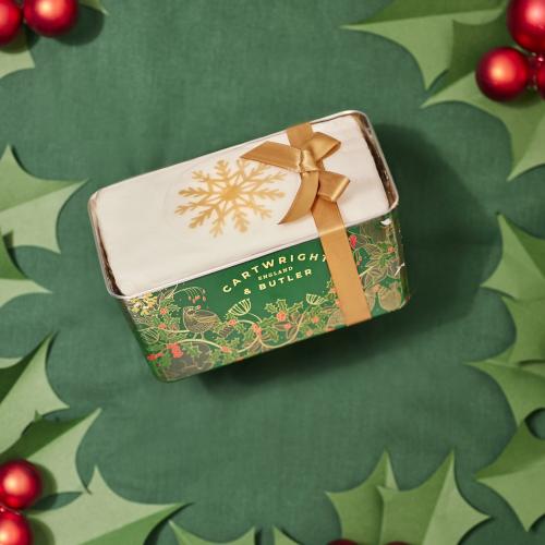 Winter Wonderland Iced Fruit Loaf Cake