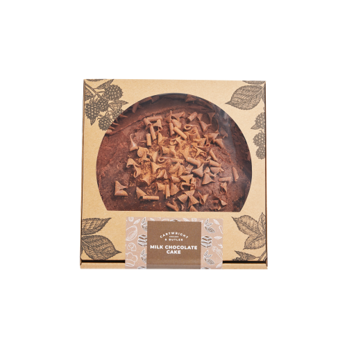 Milk Chocolate Round Sponge Cake