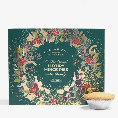 Luxury Mince Pies with Brandy