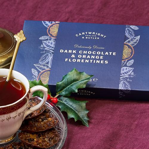 Dark Chocolate with Orange Florentines