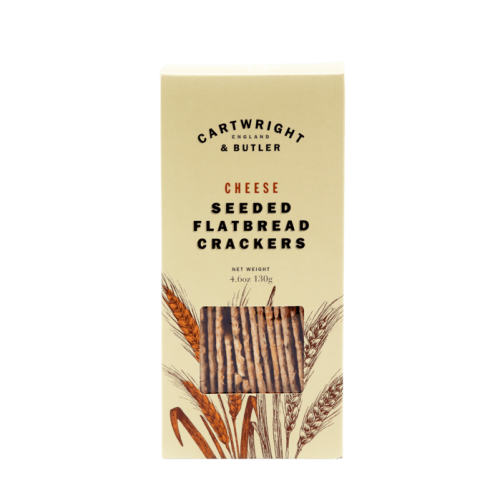 Cheese Seeded Flatbread Crackers - Box 