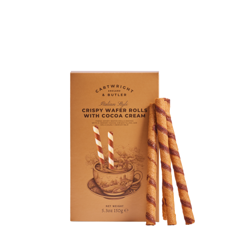 Crispy Wafer Rolls With Cocoa Cream