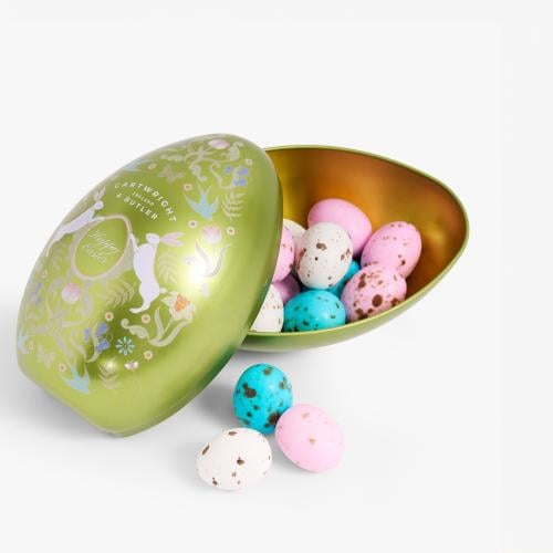 Easter Eggs in Tin