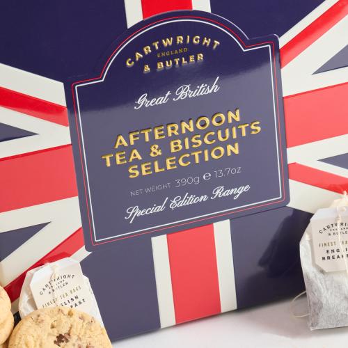 Great British Collection - Afternoon Tea & Biscuits Selection
