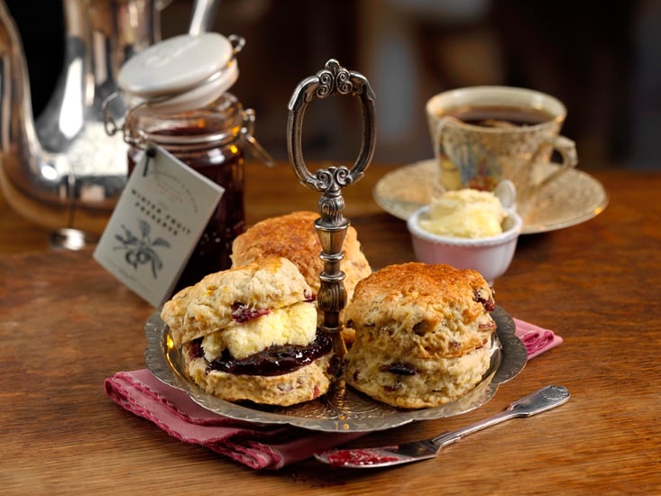 Cranberry & Orange Scones IMAGE
