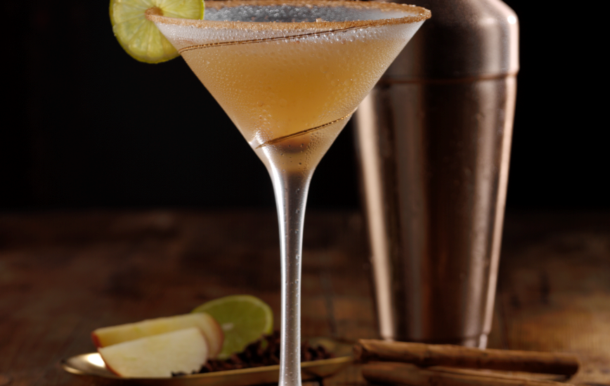 Ginger & Appletini Cocktails IMAGE