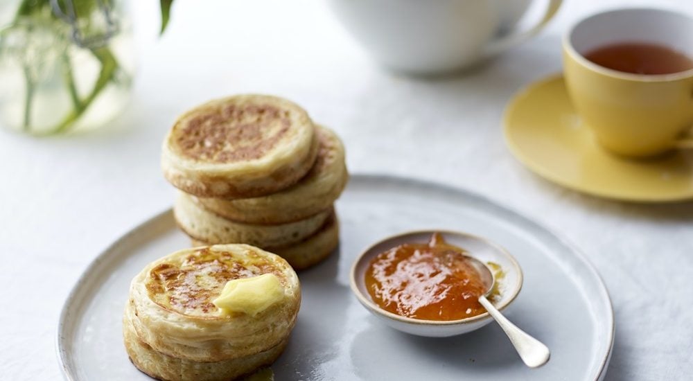 Homemade Crumpets IMAGE
