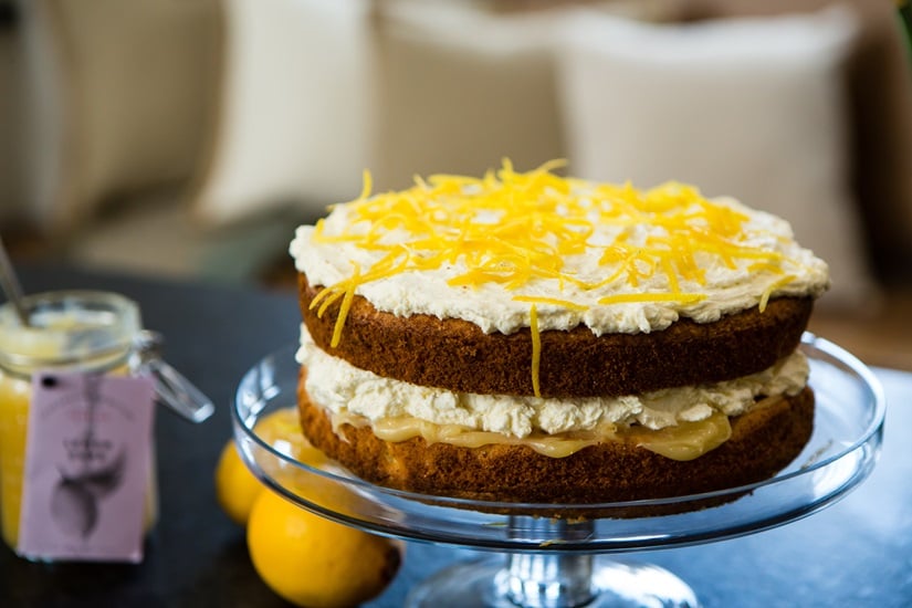 Lemon Curd Sponge Cake IMAGE